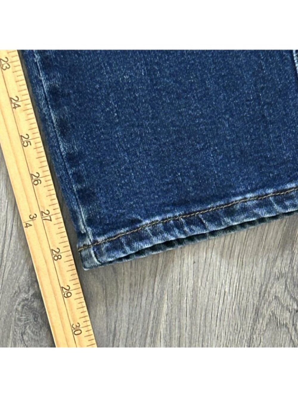 Judy Blue Straight Jeans Womens 9/29 Dark Wash Tummy Control Stretch Denim 88575 - Picture 13 of 13